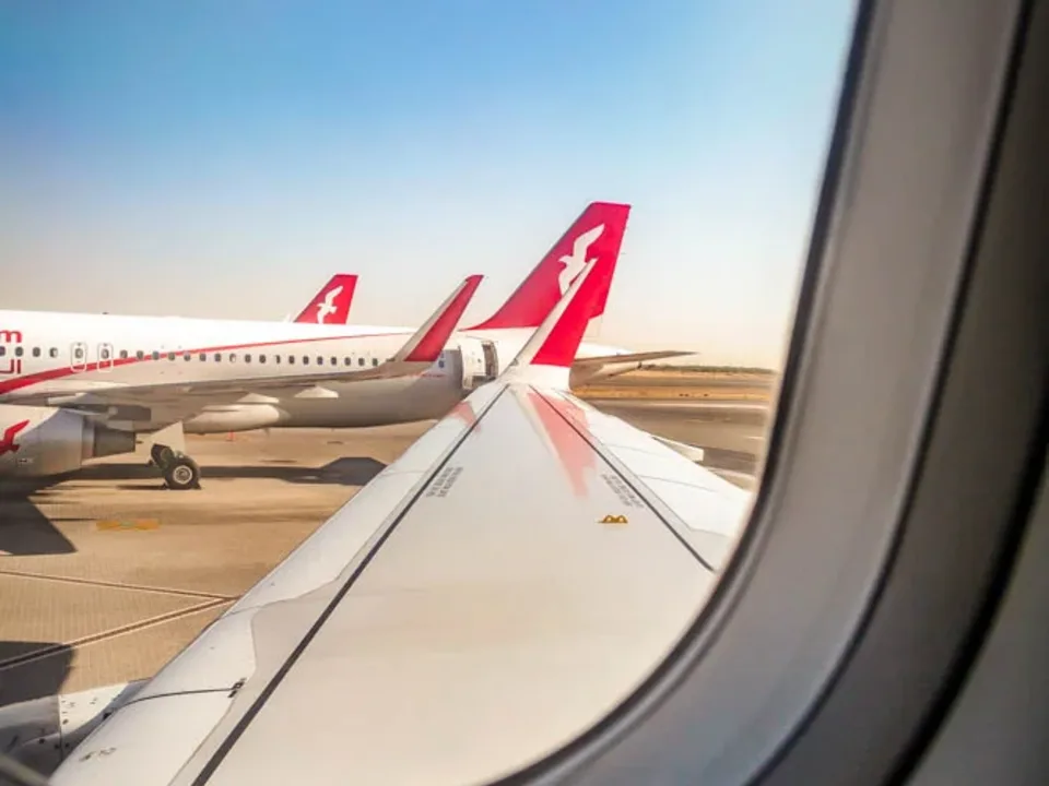 Air Arabia – view from the window